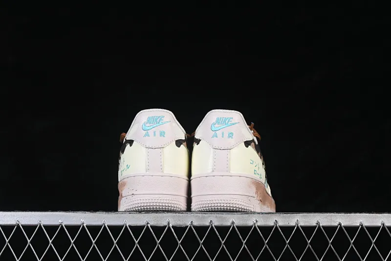 All categories Nk Air Force 1 Air Force series Nk Air Force 1 Low Nike Air Force 1'07 Low "Mint Doodle" Hand-painted graffiti Lime stains Air Force 1 low-top casual sneakers DZ1382-121